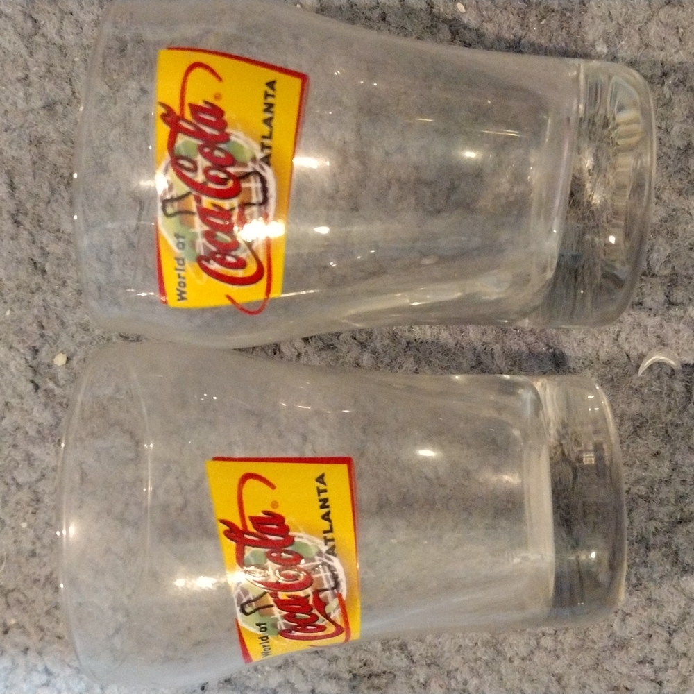 Atlanta Coca-Cola shot glasses